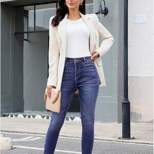 Fleece Lined Jeans for Women